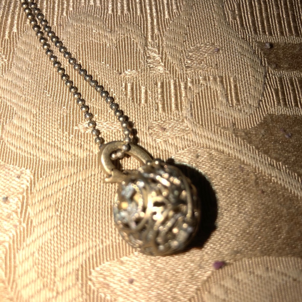 Vintage look scent pendant necklace.  Any 3/$50!